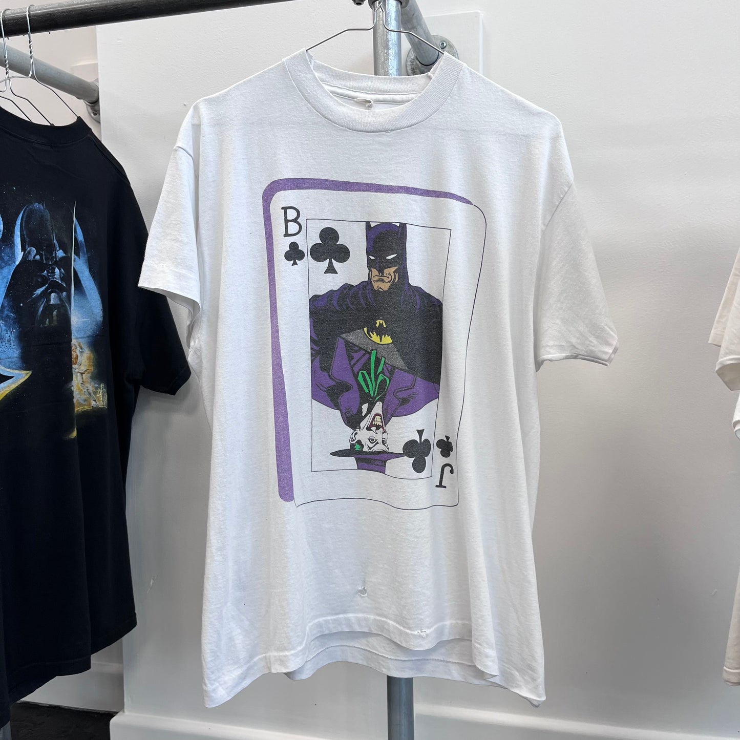 Batman and Joker 90s promo tee
