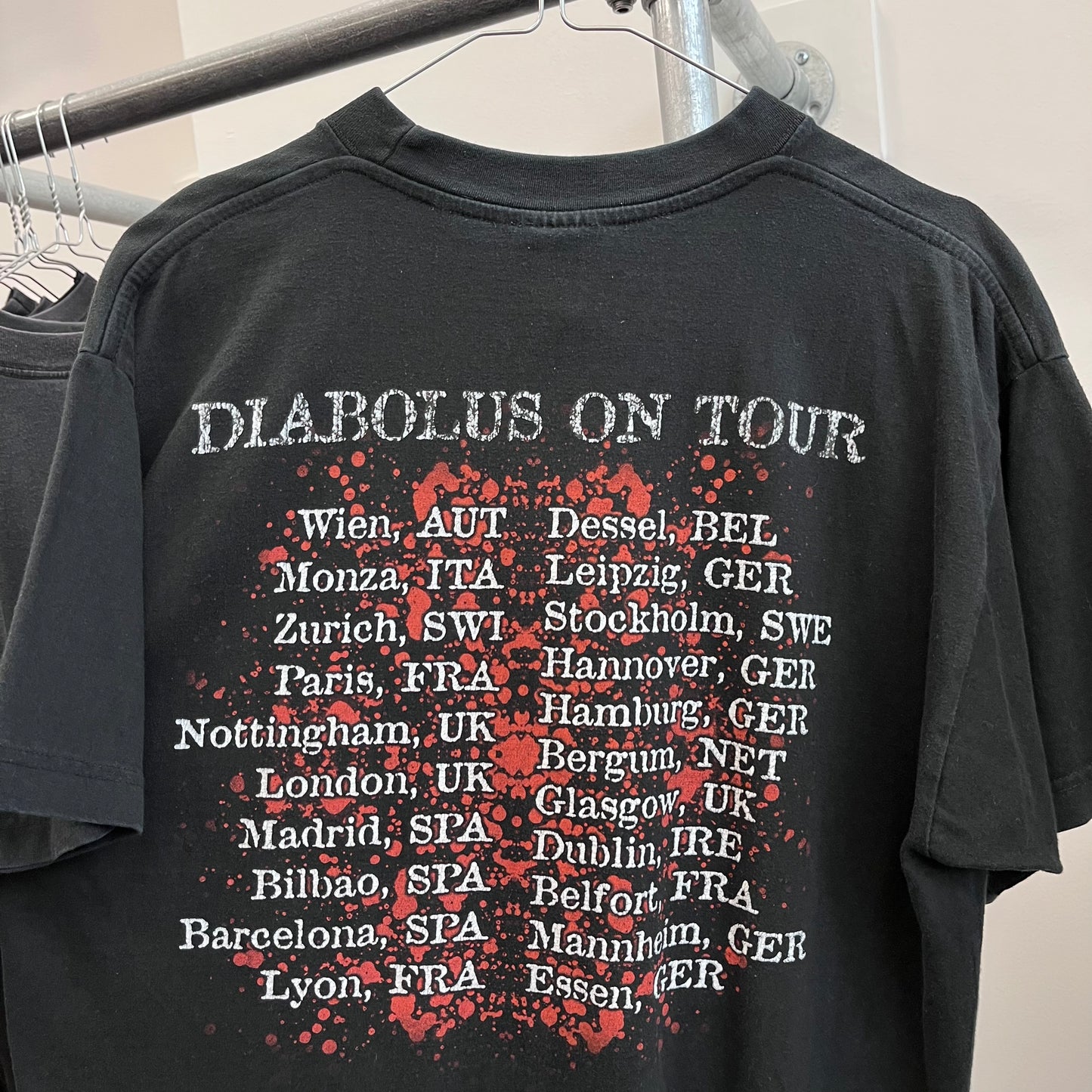 Slayer 2000 tour tee