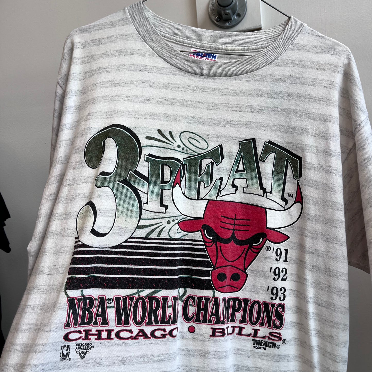 Chicago Bulls 3 peat ’93 tee