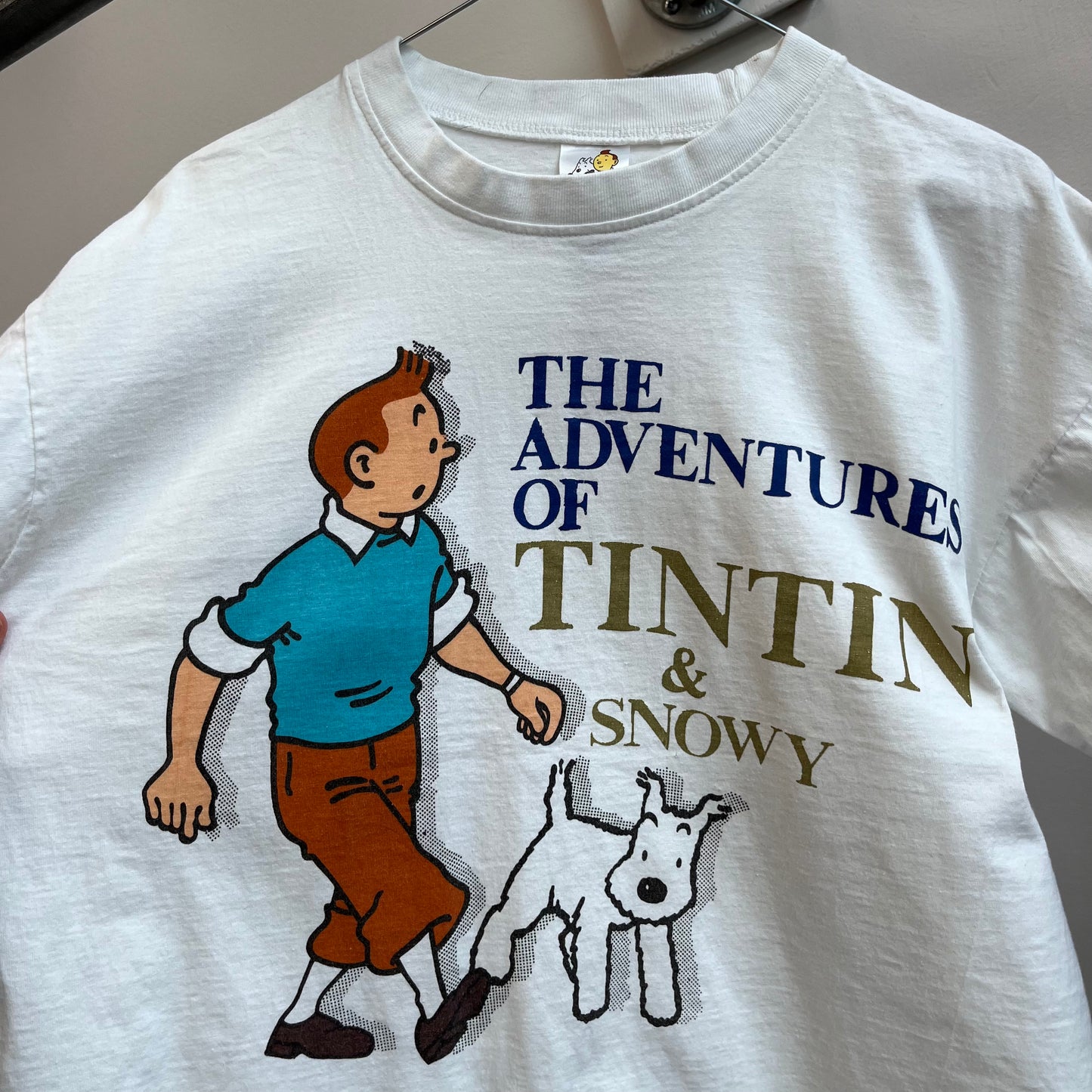 TinTin and Snowy vintage tee