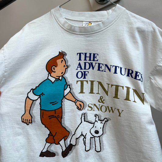 TinTin and Snowy vintage tee