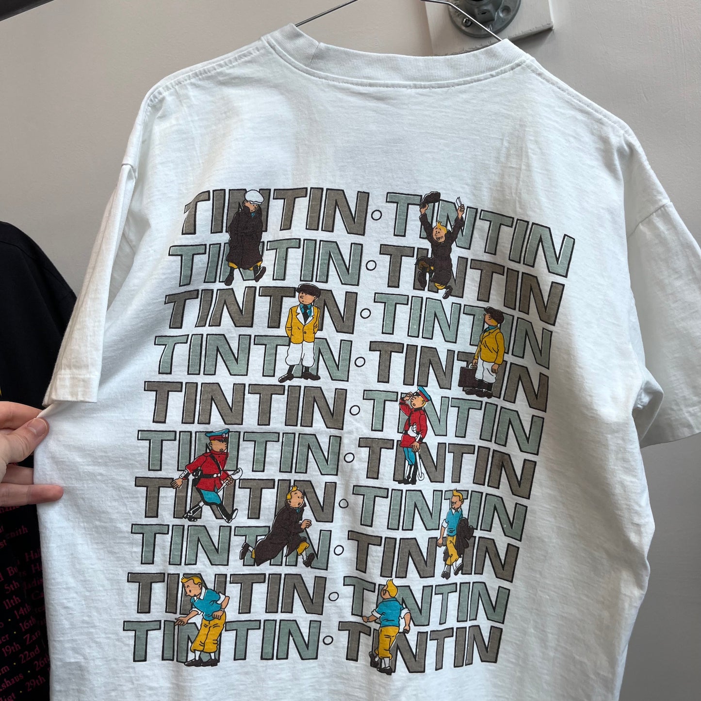 TinTin and Snowy vintage tee