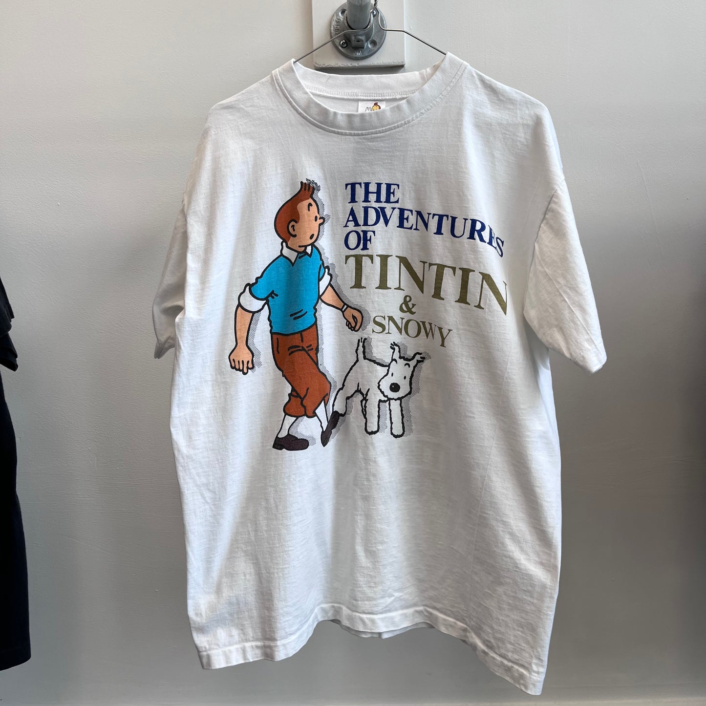 TinTin and Snowy vintage tee
