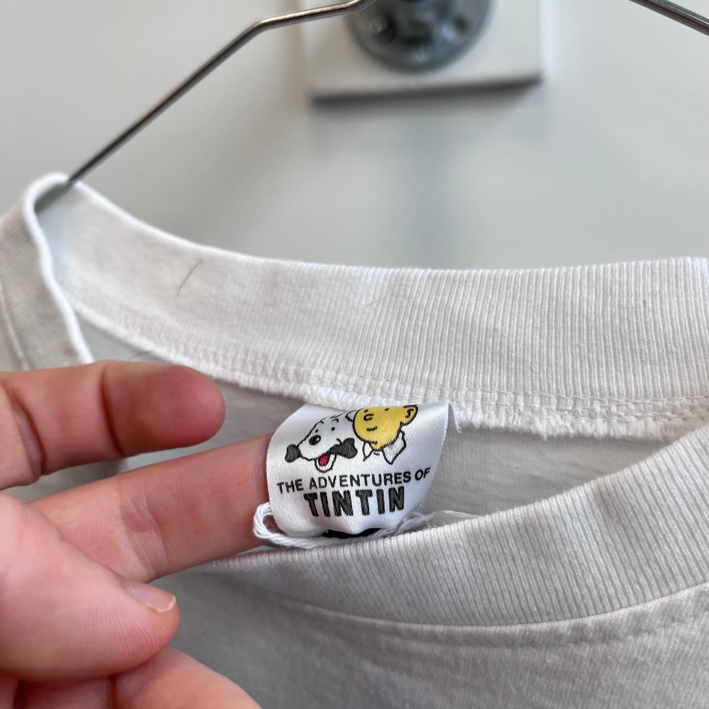 TinTin and Snowy vintage tee
