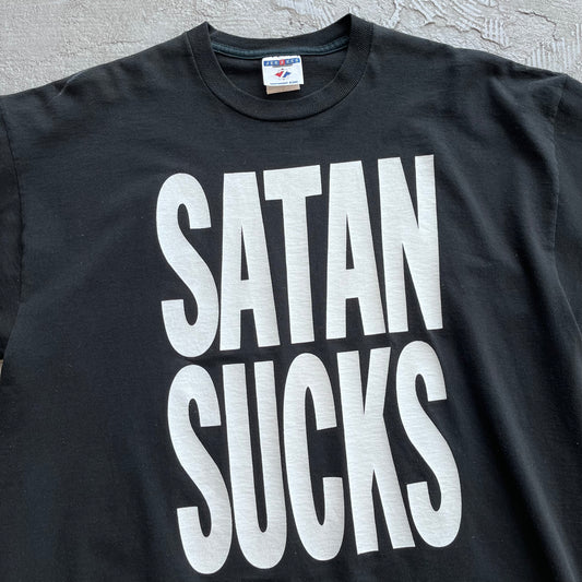 Satan Sucks... God Rules Tee