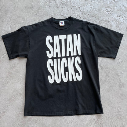 Satan Sucks... God Rules Tee