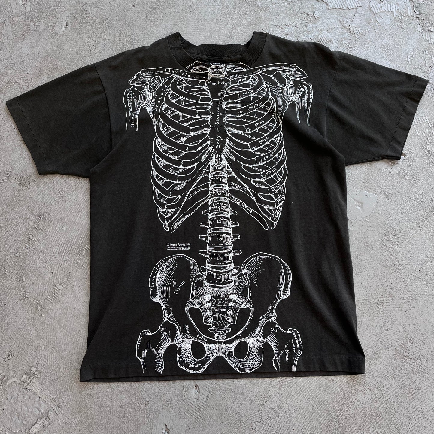 Leslie Arwin Skeleton Tee