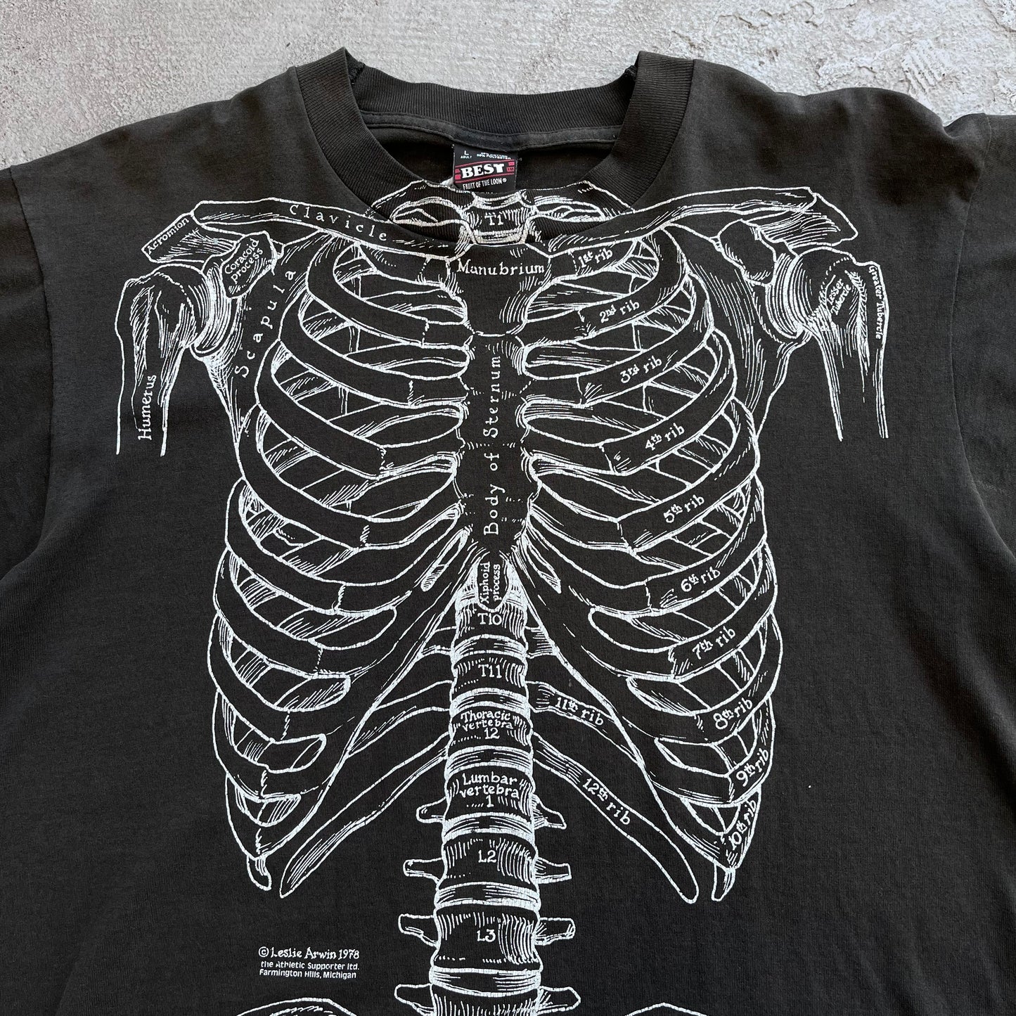Leslie Arwin Skeleton Tee