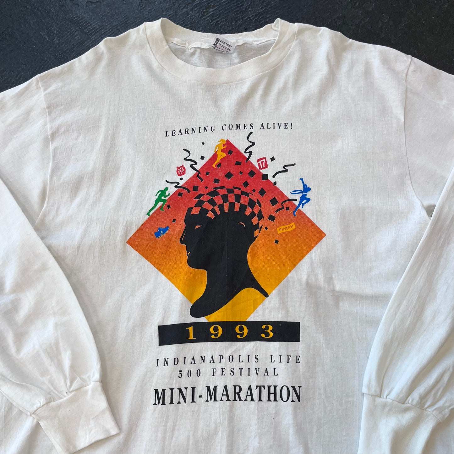 1993 INDIANAPOLIS MARATHON T-SHIRT