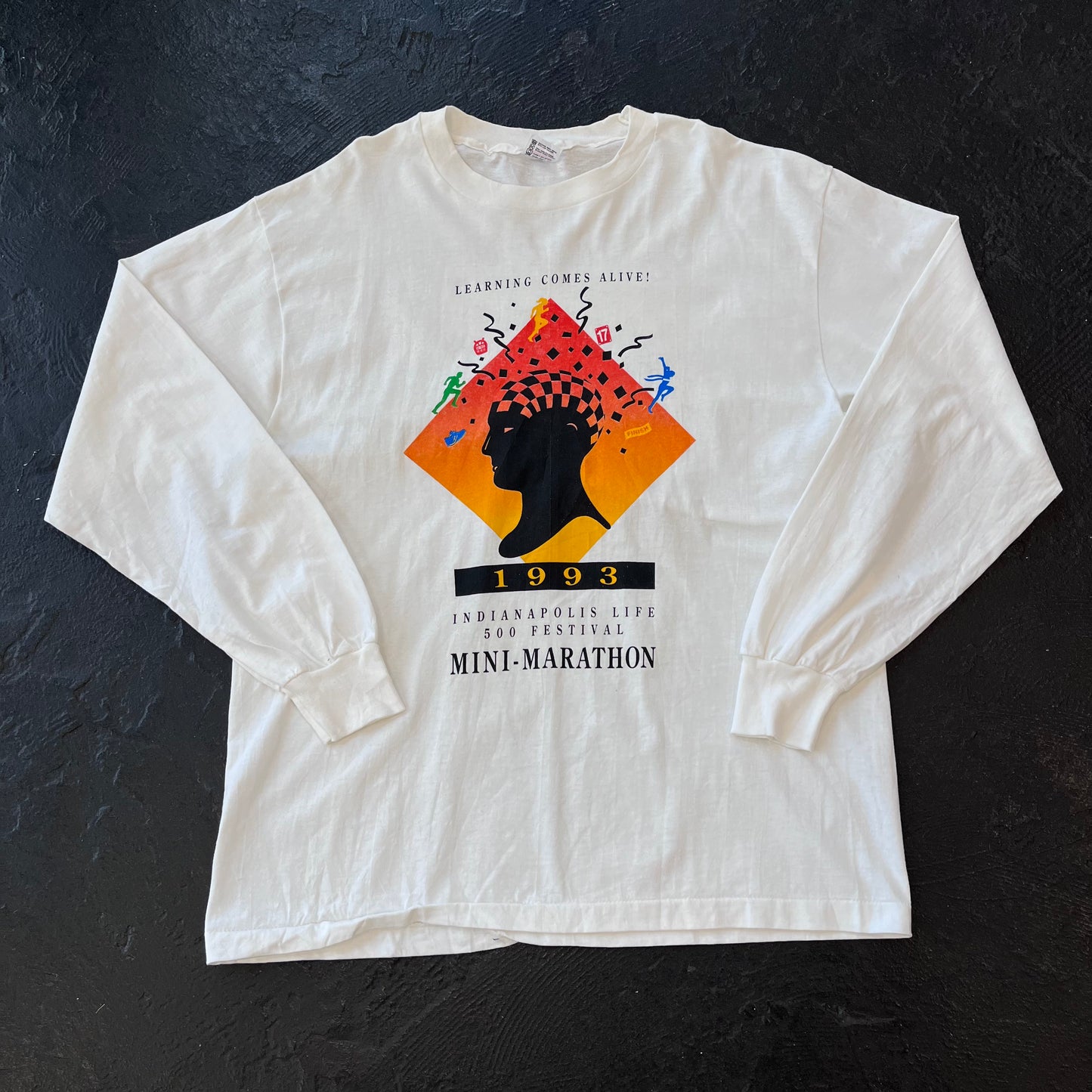 1993 INDIANAPOLIS MARATHON T-SHIRT