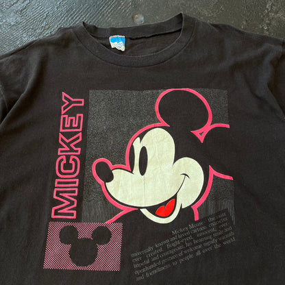 Mickey Mouse Neon Pink 90s tee