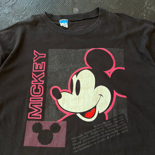Mickey Mouse Neon Pink 90s tee