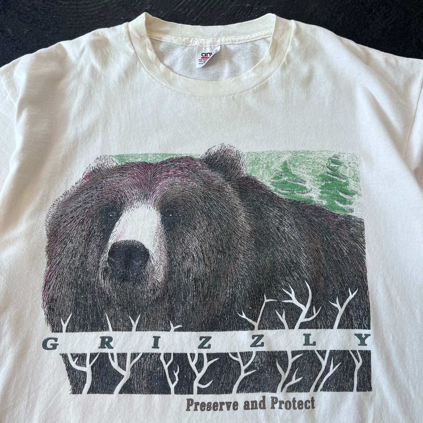 90S GRIZZLY BEAR T-SHIRT