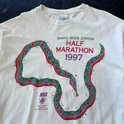 1997 SNAKE RIVER MARATHON T-SHIRT