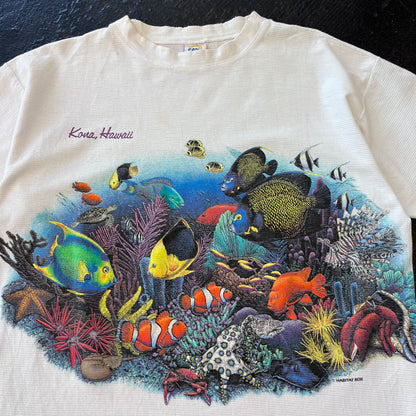 90S HAWAII TROPICAL FISH T-SHIRT