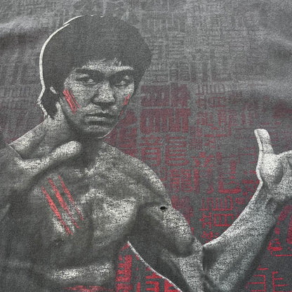 EARLY 00S BRUCE LEE THRASHED T-SHIRT
