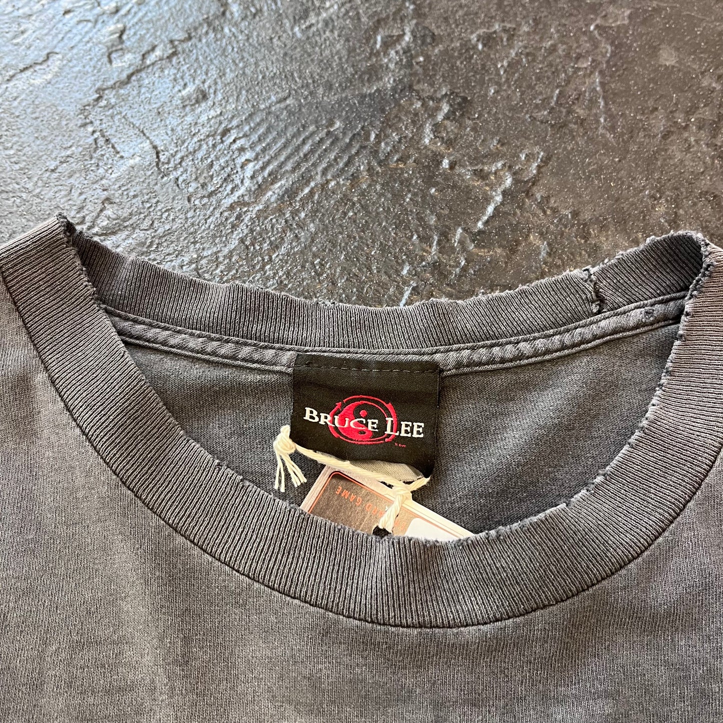 EARLY 00S BRUCE LEE THRASHED T-SHIRT