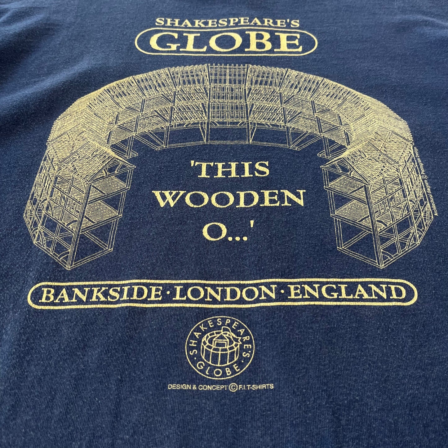 90S SHAKESPEARE'S GLOBE T-SHIRT