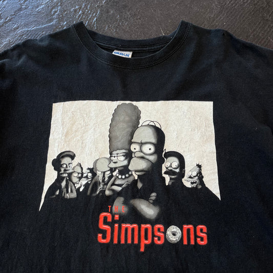 00S THE SIMPSONS SOPRANOS T-SHIRT