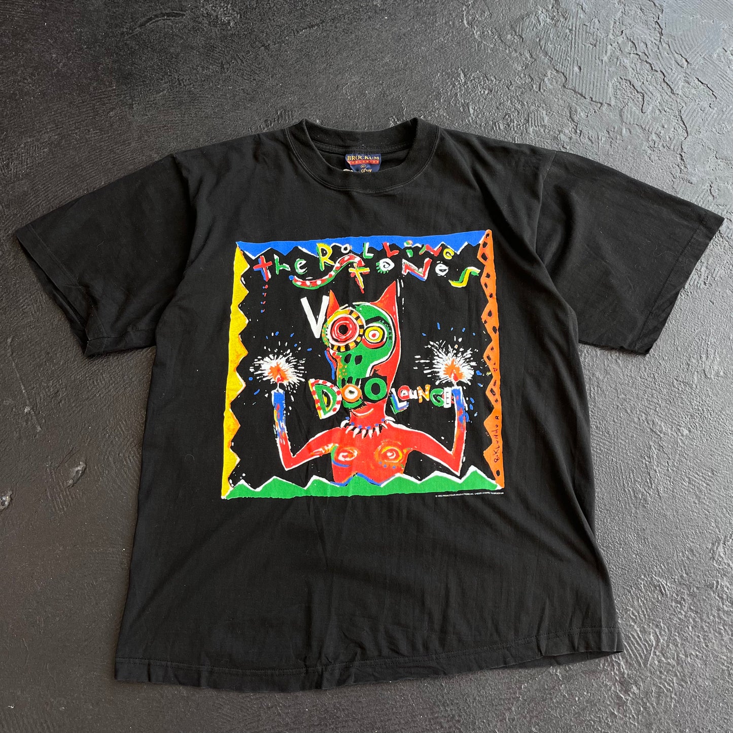 1995 THE ROLLING STONES VOODOO LOUNGE T-SHIRT