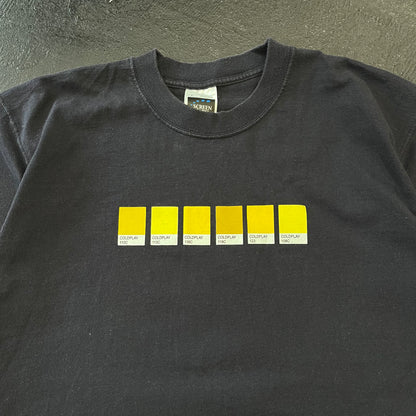 2000 COLDPLAY YELLOW T-SHIRT
