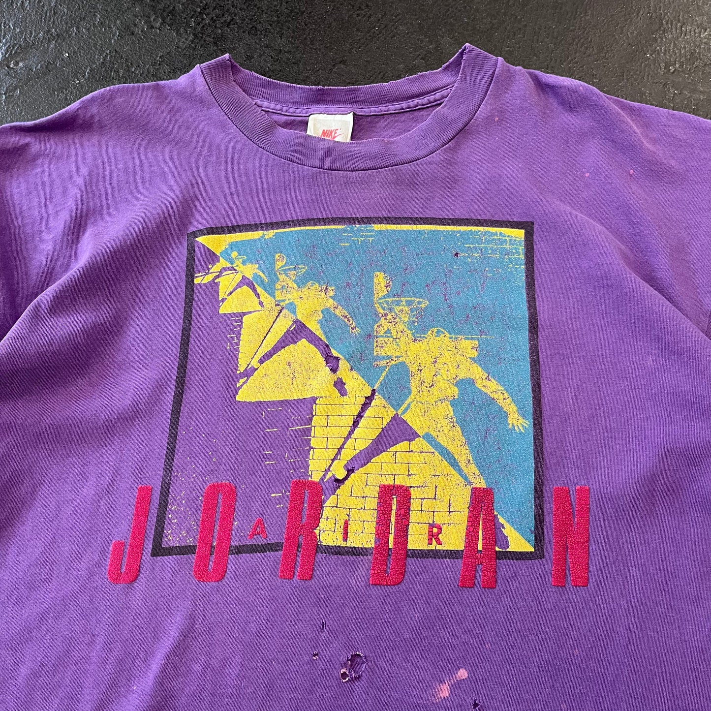 90S THRASHED NIKE JORDAN T-SHIRT