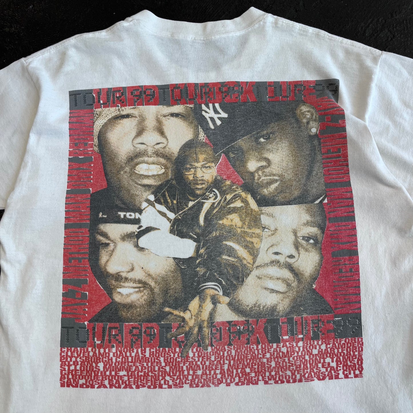 1999 JAY Z, DMX, METHOD MAN + REDMAN T-SHIRT