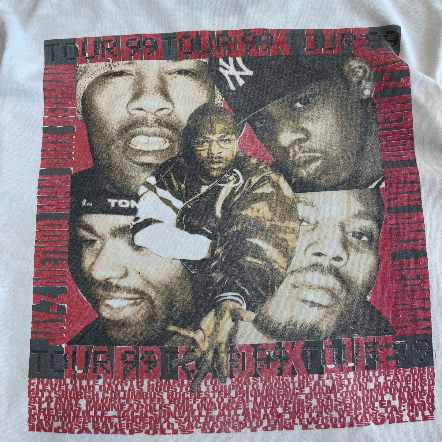 1999 JAY Z, DMX, METHOD MAN + REDMAN T-SHIRT