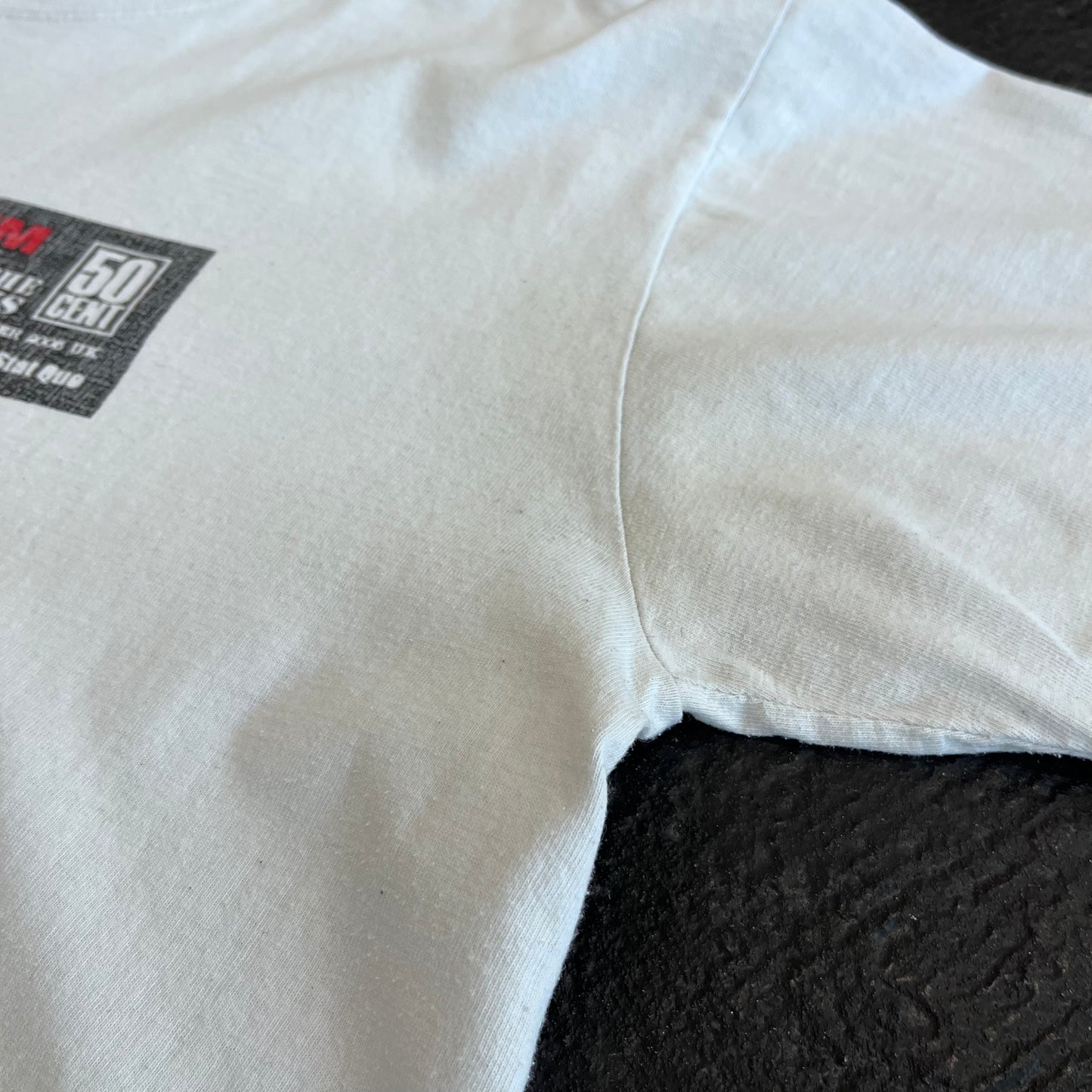 2005 EMINEM + 50 CENT UK TOUR T-SHIRT