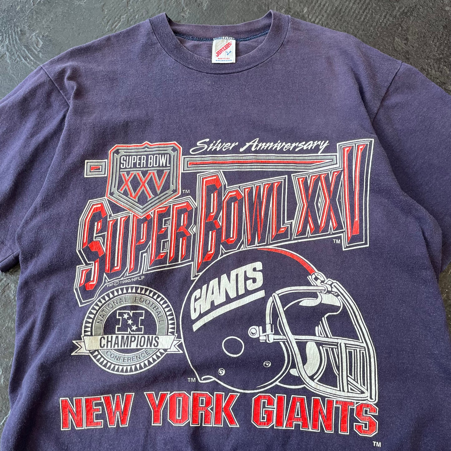 1990 GIANTS SUPERBOWL CHAMPS T-SHIRT