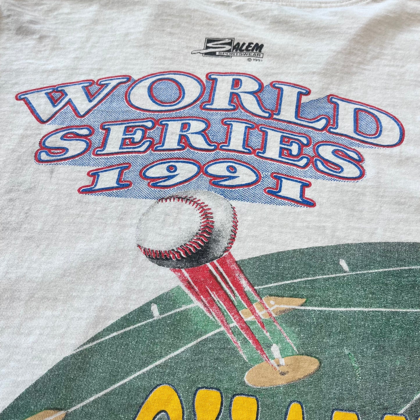 1991 MINNESOTA TWINS WORLD SERIES T-SHIRT