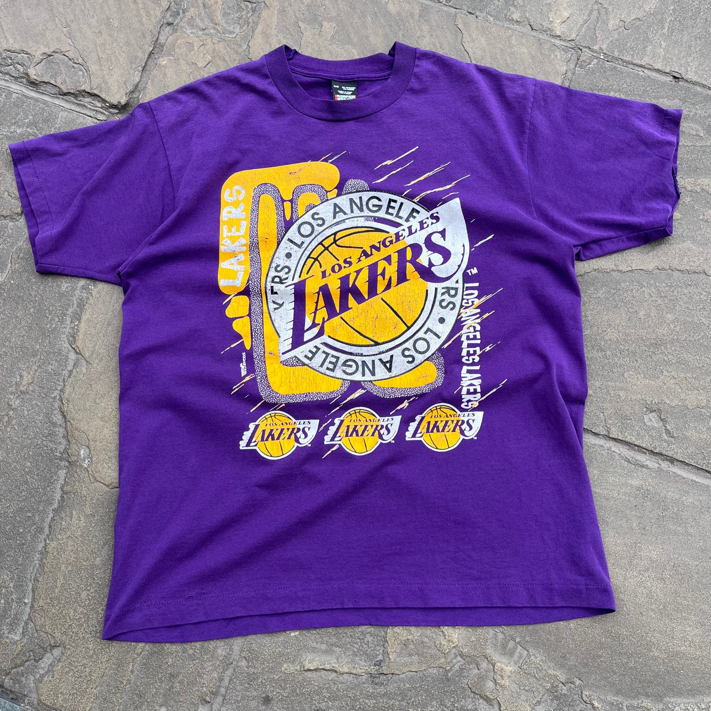 Lakers 90s Tee