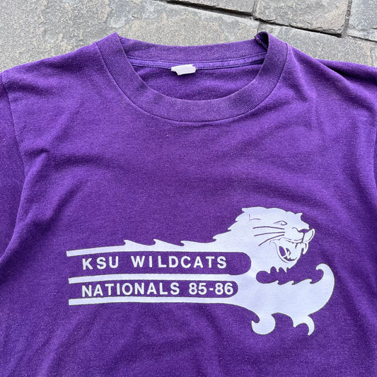 KSU Wildcats 80s tee