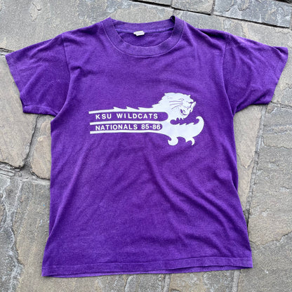 KSU Wildcats 80s tee