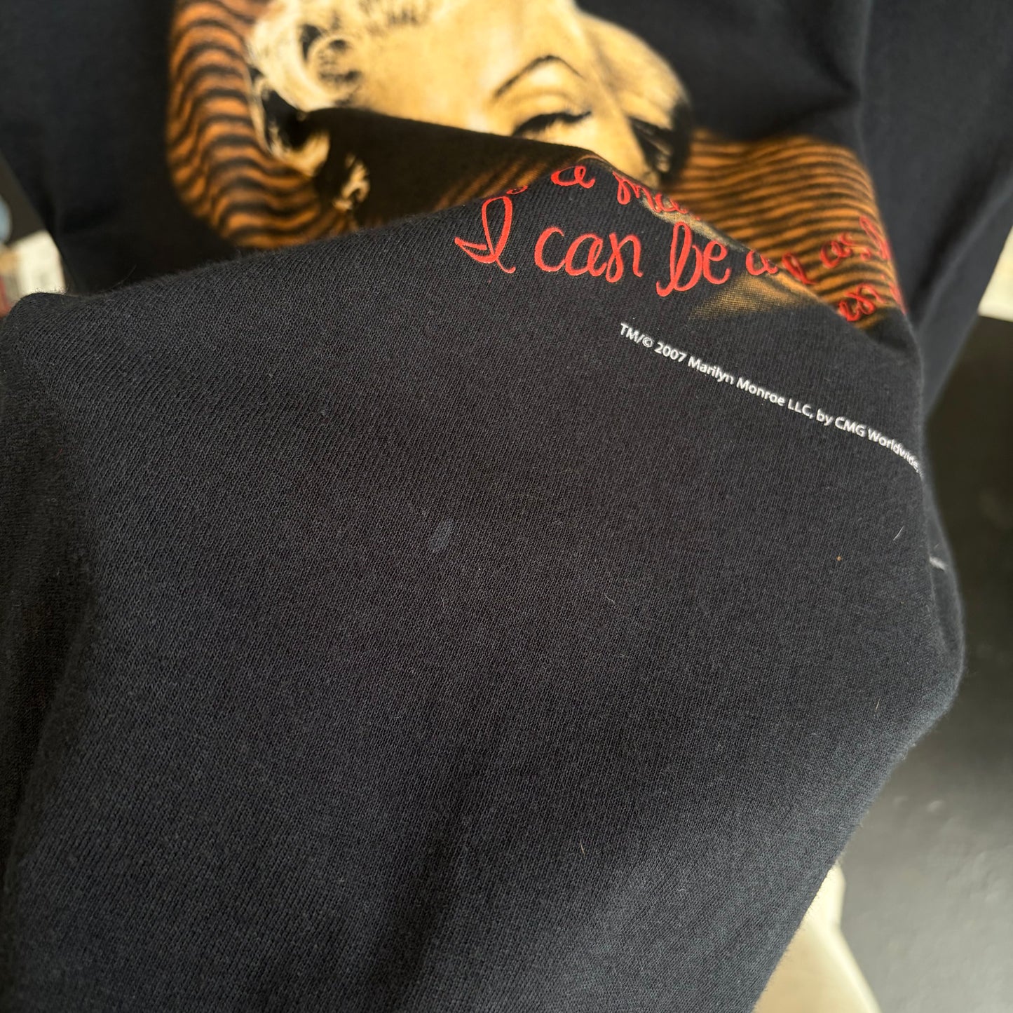 Marilyn Monroe 2007 vintage tee