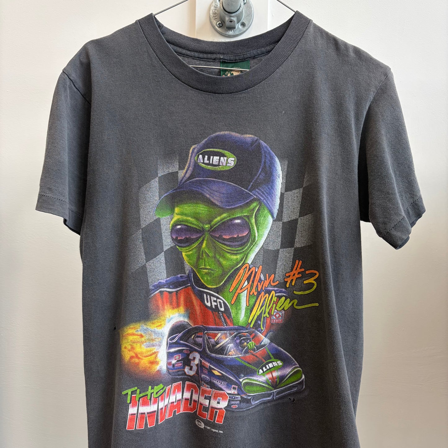 Alien NASCAR 1997 tee