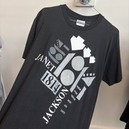 Janet Jackson 1990 world tour tee