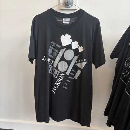 Janet Jackson 1990 world tour tee