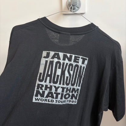 Janet Jackson 1990 world tour tee