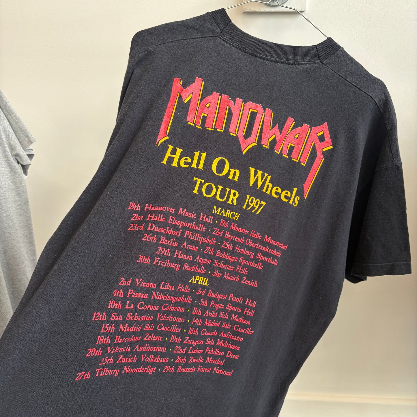 Manowar 1997 vintage tee