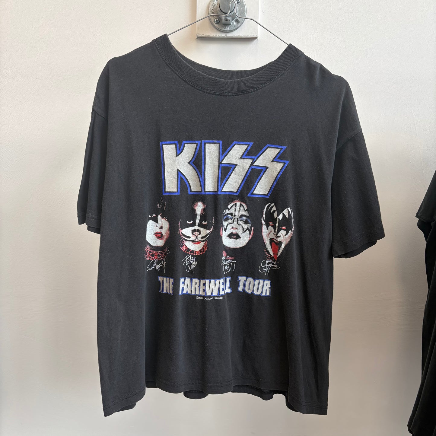 Kiss farewell tour t shirt 2002