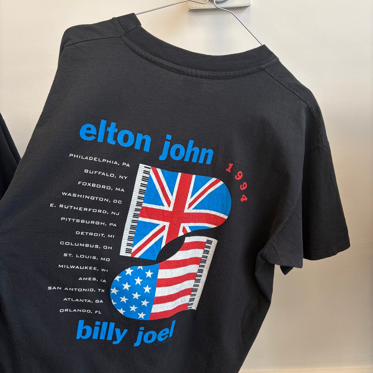 Elton John + Billy Joel ‘94 tee