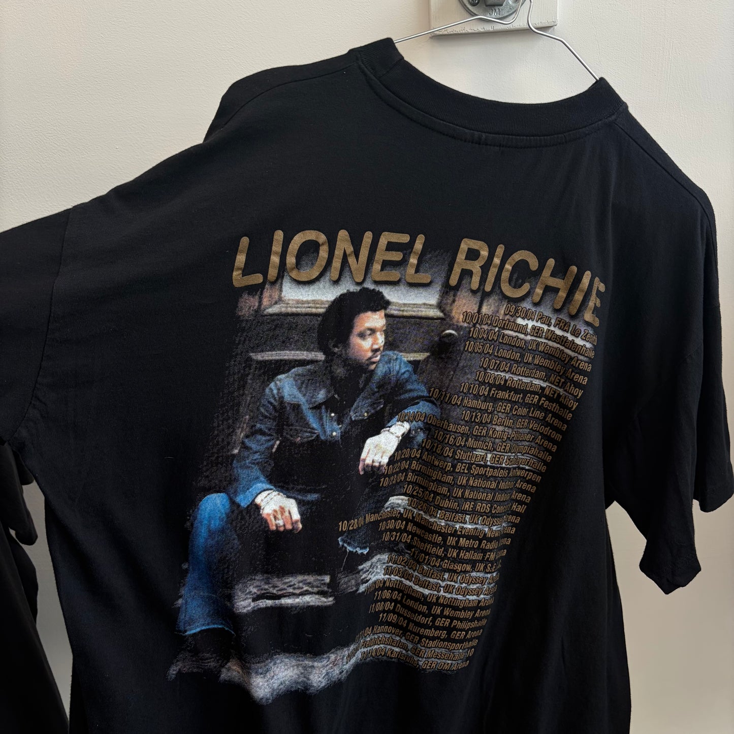 Lionel Richie 2004 tour tee