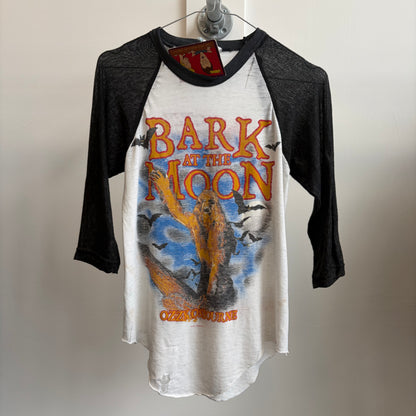 Ozzy Osbourne 1983 Bark at the Moon raglan