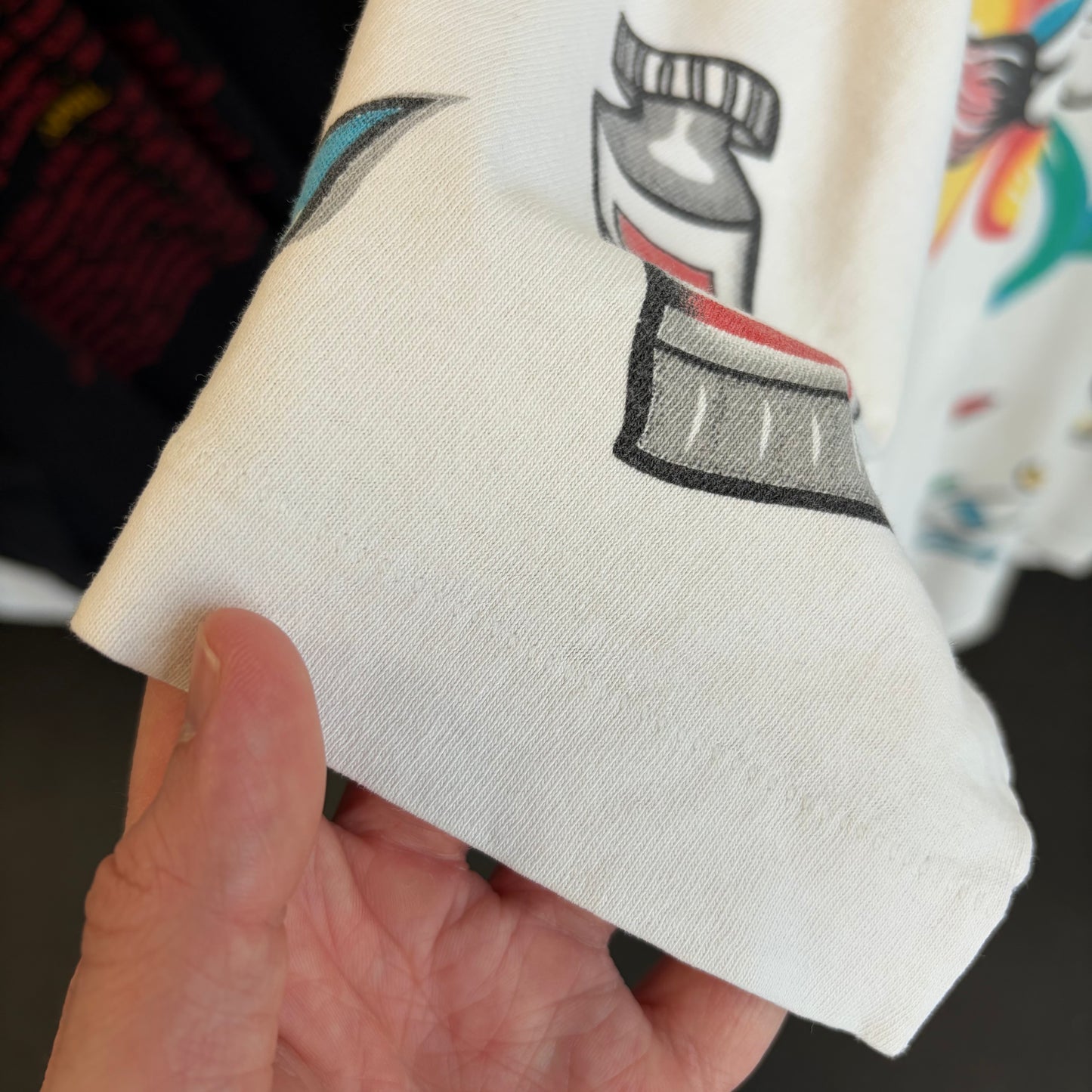 Mickey Mouse rare art vintage tee