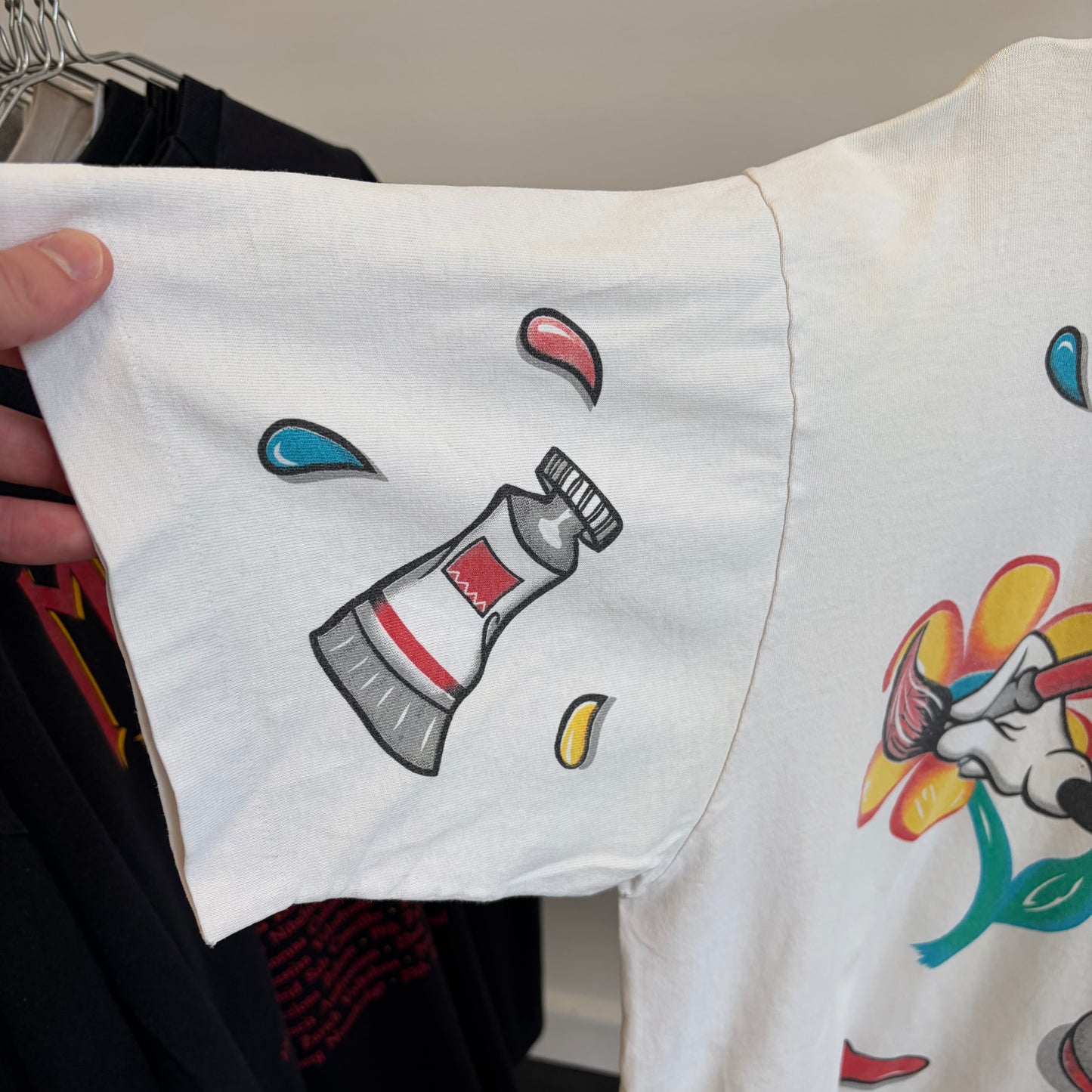 Mickey Mouse rare art vintage tee
