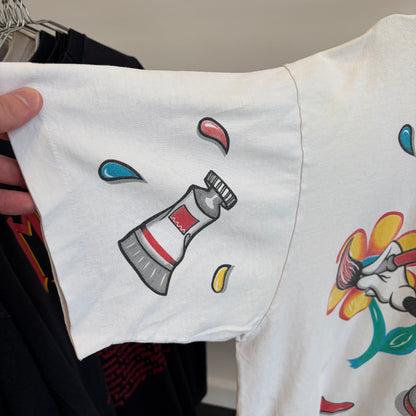 Mickey Mouse rare art vintage tee